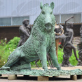 Hot Selling Outdoor Decoration Use Famous Bronze Sculpture Wild Boar Artists